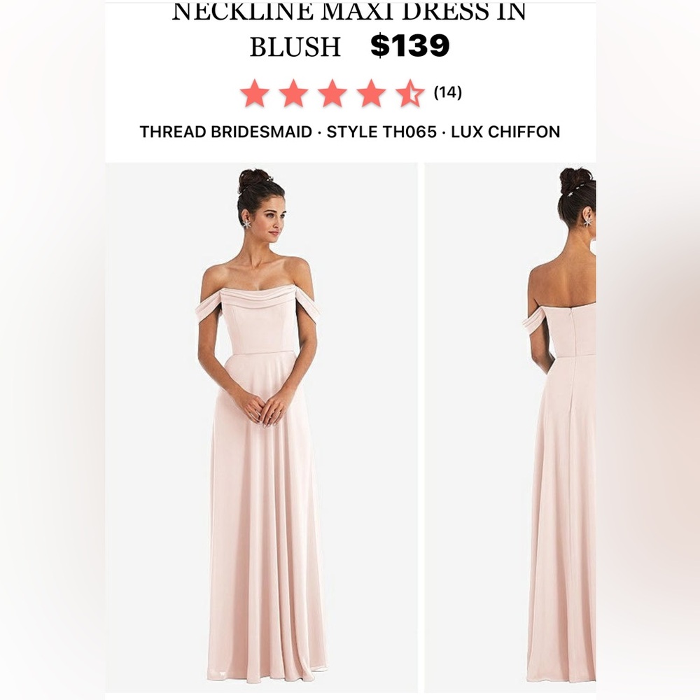 Bridesmaid’s dress